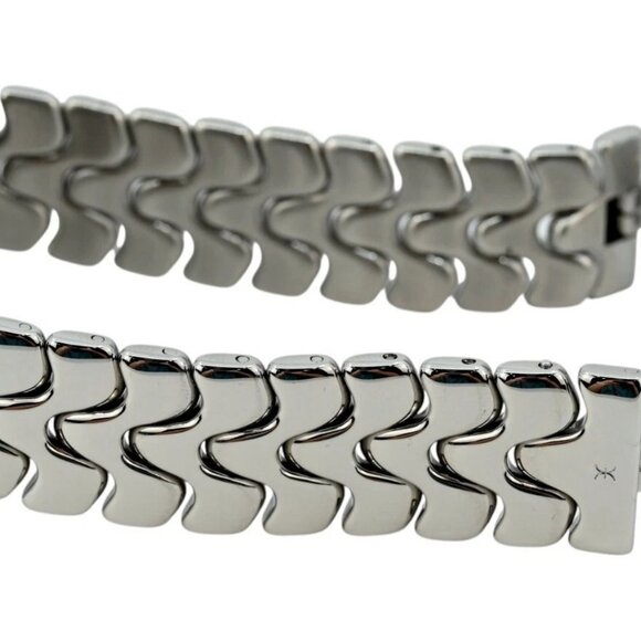 Ebel 36mm Men's Sportwave Stainless Steel Blue Dial Swiss Watch - Picture 6 of 8